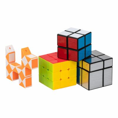 Magic Cube Pussel - 4-pack