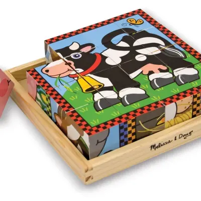 Melissa&Doug, Djur Kub Pussel