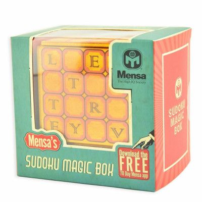 Mensa Pusselask Sudoku Magic Box Bokstäver - Leksaksaffären -  Leksaksaffären