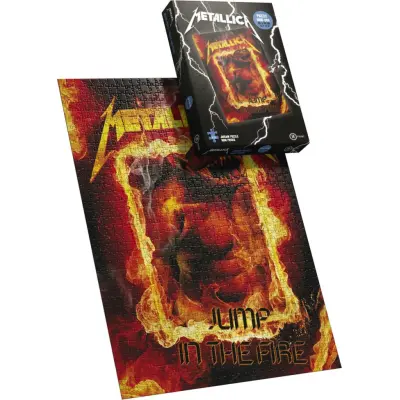 Metallica Pussel - Fire Demon - Puzzle - för