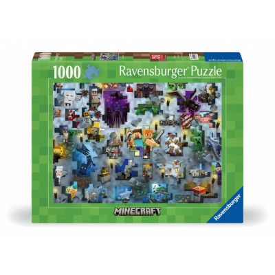 Minecraft Mobs Pussel 1000 bitar - Minecraft -  Leksaksaffären