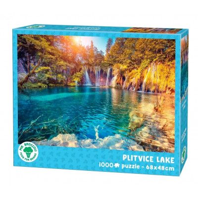 Mr Broccoli Plitvice Lake Pussel 1000 bitar - Mr Broccoli -  Leksaksaffären