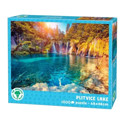 Mr Broccoli Plitvice Lake Pussel 1000 bitar - Mr Broccoli -  Leksaksaffären