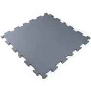 Nordic Fighter Grått Gummigolv Pussel, Gymgolv