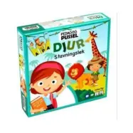 Pedagog Pussel Djur Stavningslek - Barbo Toys -  Leksaksaffären
