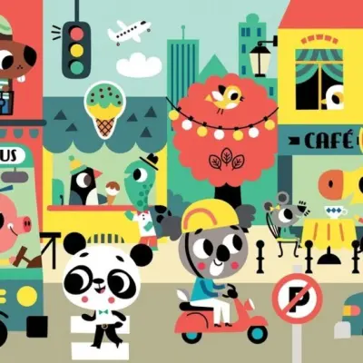 Petit Monkey - Pussel