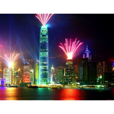 Pussel 280 bitar Flera olika motiv : Model - Storstad