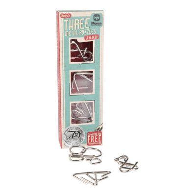 Pussel 3-in-1 Mensa IQ - 3-pack