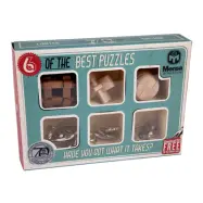 Pussel 6-in-1 Mensa IQ - 6-pack