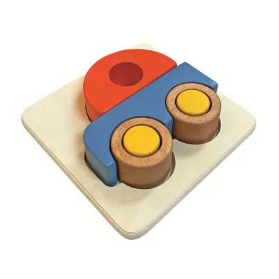 Pussel - Bil - 6 bitar - Blue Ribbon