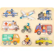 Pussel - Transport - 9 bitar - Small Foot