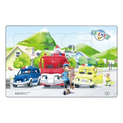 Pussel Vännernas Stad Full Utryckning