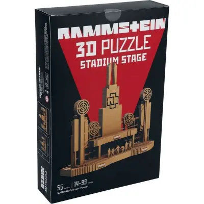Rammstein Pussel - 3D Puzzle - Stadion Bühne - för