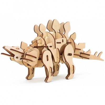 Robotime - Modelleksak / Pussel 3D Stegosaurus 88 Delar
