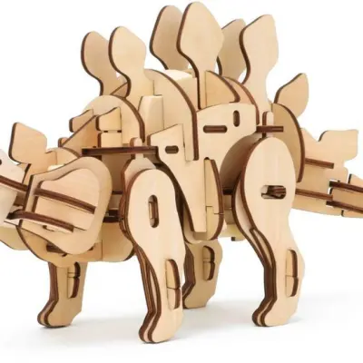 Robotime - Modelleksak / Pussel 3D Stegosaurus 88 Delar