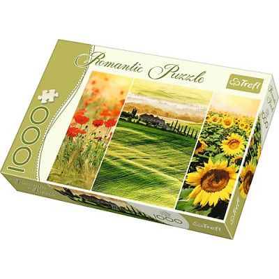 Romantic Sunny Tuscany Pussel 1000 bitar 10410