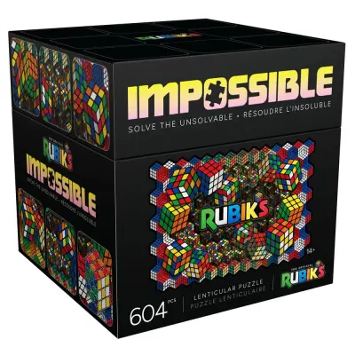 Rubiks Impossible Puzzle Pussel 604 bitar - Rubiks -  Leksaksaffären