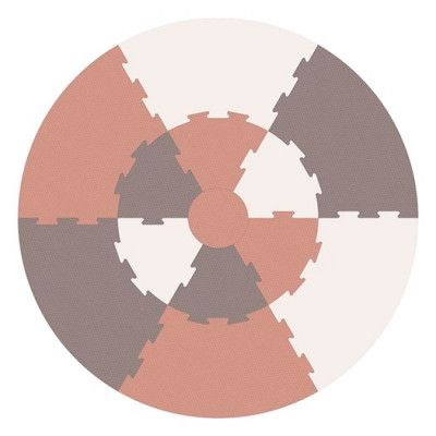 Sebra lekmatta pussel, rustic plum