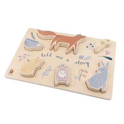 Sebra pussel i trä, daydream