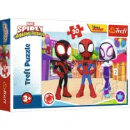 Spidey Amazing Friends Pussel 30 bitar - Spidey and His Amazing Friends -  Leksaksaffären
