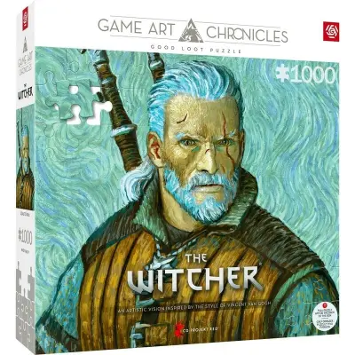 The Witcher Pussel - Geralt of Rivia & Vincent van Gogh - för None -