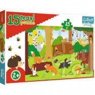 Trefl Animal in the Forest Maxi Pussel 15 bitar 14276