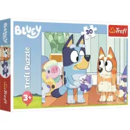 Trefl Bluey Pussel 30 bitar - Bluey -  Leksaksaffären