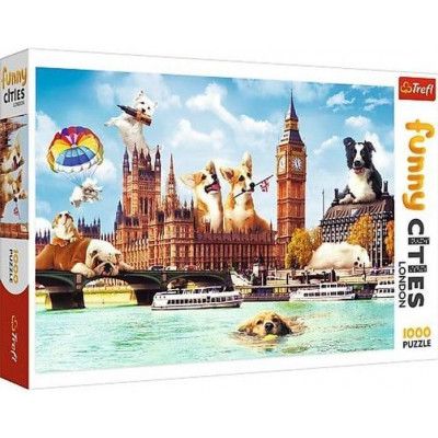 Trefl Cats in New York Pussel 1000 Bitar 10595