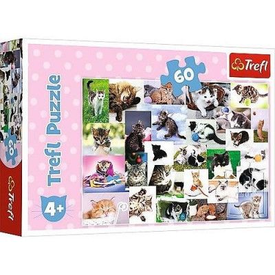 Trefl Cats World Pussel 60 bitar 17332