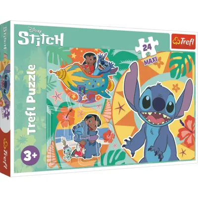 Trefl Disney Stitch Maxi Pussel 24 bitar 14365 - Stitch -  Leksaksaffären