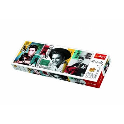 Trefl Elvis Presley Collage Panorama Pussel 500 bitar 29510