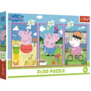 Trefl Greta Gris 3-pack Pussel 3x50 bitar - Greta Gris -  Leksaksaffären