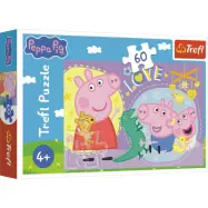 Trefl Greta Gris Pussel 60 bitar 17414 - Greta Gris -  Leksaksaffären