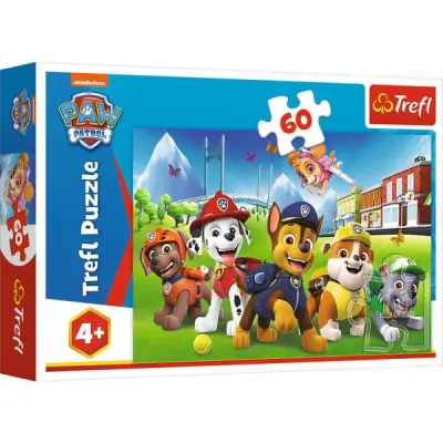 Trefl Paw Patrol Pussel 60 bitar - Paw Patrol -  Leksaksaffären