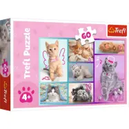 Trefl Söta Katter Pussel 60 bitar 17373