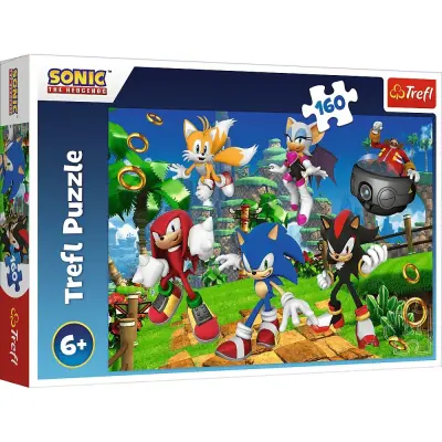 Trefl Sonic the Hedgehog Pussel 160 bitar 15421 - Sonic -  Leksaksaffären