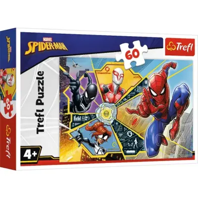 Trefl Spiderman Pussel 60 bitar 17372 - Spiderman -  Leksaksaffären