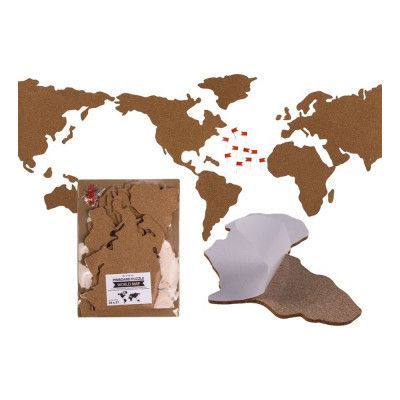 Världskartan Anslagstavla-Pussel