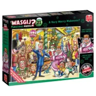 Wasgij Christmas 21 A Very Merry Makeover Pussel 2x1000 bitar