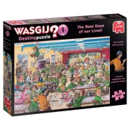 Wasgij Destiny 1 The Best Days of our Lives! Pussel 1000 bitar - Wasgij -  Leksaksaffären