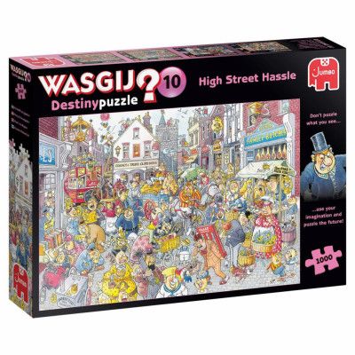 Wasgij Destiny 10 High Street Hassle Pussel 1000 bitar
