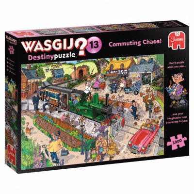 Wasgij Destiny 13 Commuting Chaos! Pussel 1000 bitar
