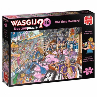 Wasgij Destiny 16 Old Time Rockers! Pussel 1000 bitar