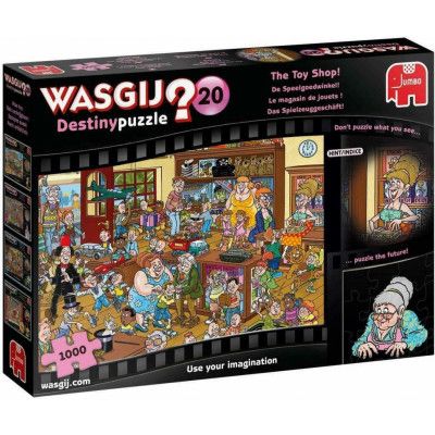 Wasgij Destiny 20 The Toy Shop 1000 bitar 19171 - Wasgij -  Leksaksaffären