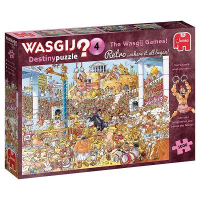 Wasgij Destiny 4 The Wasgij Games! Pussel 1000 bitar 19178 - Wasgij -  Leksaksaffären