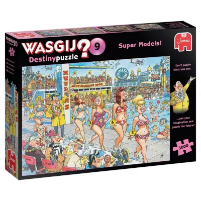 Wasgij Destiny 9 Super Models Pussel 1000 bitar 81931