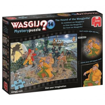 Wasgij Mystery 14 Hound of the Wasgijville 1000 bitar 19158