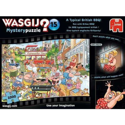 Wasgij Mystery 15 A Typical British BBQ 1000 bitar 19163