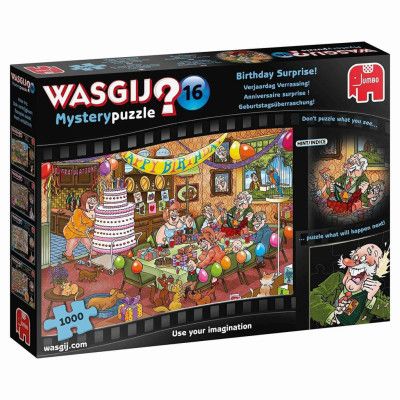 Wasgij Mystery 16 Birthday Surprise! Pussel 1000 bitar