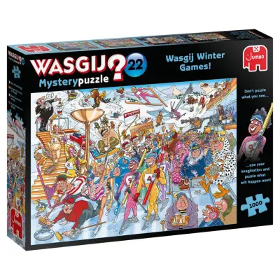 Wasgij Mystery 22 Wasgij Winter Games! Pussel 1000 bitar - Wasgij -  Leksaksaffären